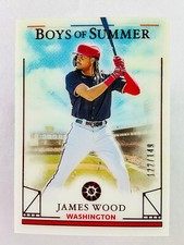 2024 Panini Boys of Summer - #42 James Wood /149 (RC)