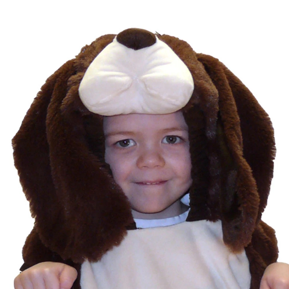 Totally Ghoul Bebé/Niño Pequeño Marrón Perro Chaleco con Capucha Disfraz de Halloween PEQUEÑO Foto 2 de 3