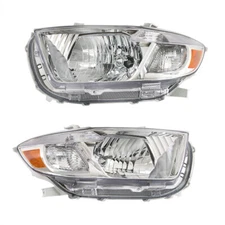 LABLT Headlight Headlamp For 2008-2010 Toyota Highlander Halogen Left&Right Side
