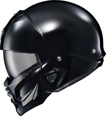 SCORPION EXO - Covert 2 Open Face Helmet Gloss Black Small | CV2-0033