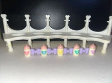 Quints Quintuplets Mini Doll Chairs & Babies Bottles Vintage 1990 TYCO