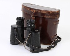 VINTAGE ASAHI PENTAX PRISM BINOCULARS WITH CASE 7x35 6.5 DEGREE WIDE FIELD