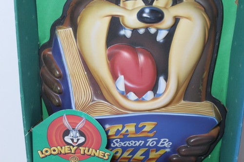 1990s Vintage Tasmanian Devil Light Up Sign TAZ Christmas Blow Mold Looney Tunes - Picture 5 of 23