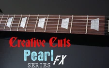 Trapezoid MOP Fret Markers Inlay Stickers for Solid Hollow Acoustic GUITAR BASS