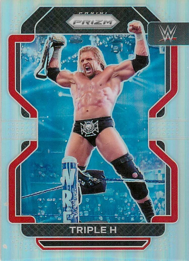 TRIPLE H 2022 PRIZM WWE SILVER PRIZM #194