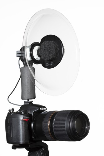 MICROFONO PARABOLICO - PARABOLIC MICROPHONE Plug In Power /XLR 25-35-53cm diam. - Afbeelding 20 van 61