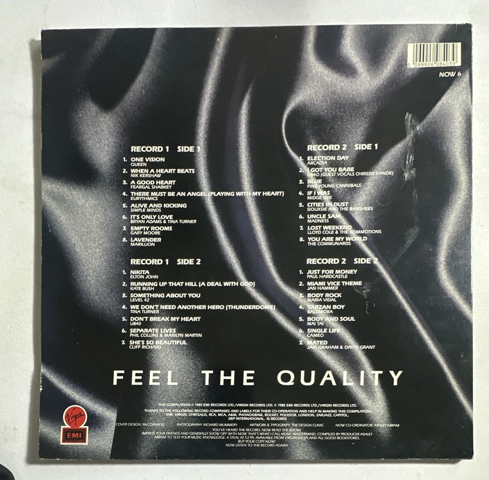 Now Thats What I Call Music 6 Various Artists Double Lp Records VG+ / VG+ - Image 3 of 4