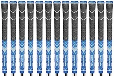 Golf Pride MCC Teams Plus4 Grips - Royal Blue & White Standard - Set of 13