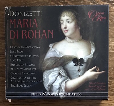 Donizetti: Maria di Rohan, OAE , Mark Elder. Opera Rara 2 CD Set