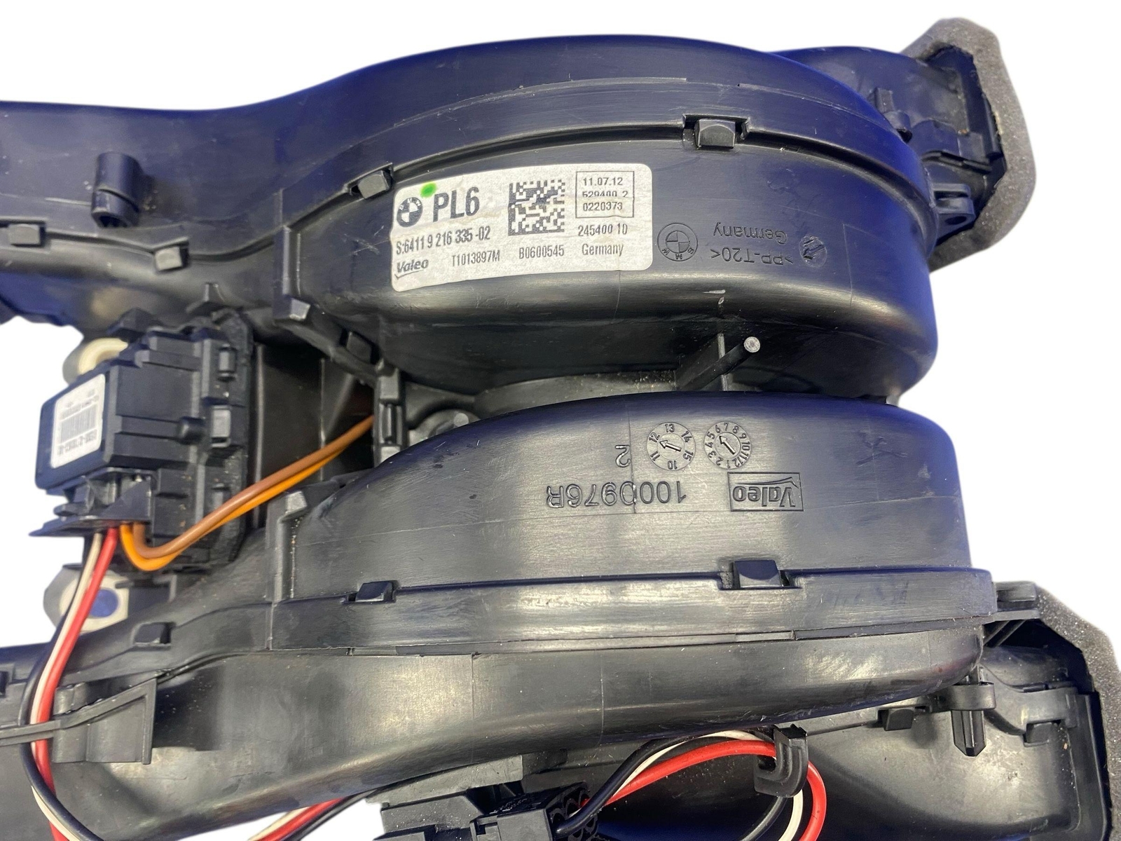 2009-2014 ROLLS ROYCE GHOST REAR AC HEAT HVAC BLOWER MOTOR FAN 9216335 OEM