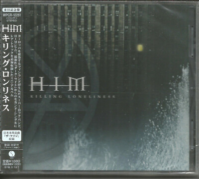 H.I.M. Killing Loneliness w/ 4 RARE LIVE TRX JAPAN Press CD SEALED USA seler him