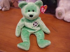 Ty Beanie Baby Original 1999 Soccer Bear D.O.B. 8/16/1998 B33
