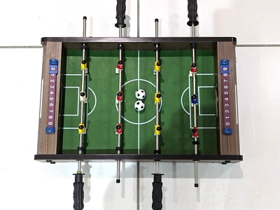 Power Play Tischfußball Soccer Spiel tragbar 50,5 cm L x 31 cm B x 9,5 H