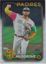 2024 Topps Series 1 Joe Musgrove Rainbow Foil San Diego Padres