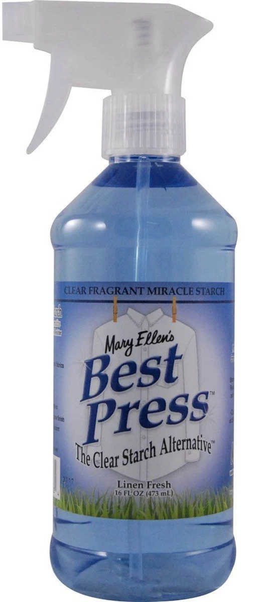 Mary Ellen 16oz Best Press Ironing Spray Linen Fresh NON Aerosol