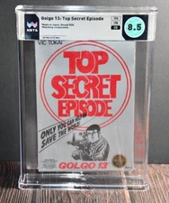 NES Golgo 13 Top Secret Episode WATA CIB 8.5 Invest Collect Display