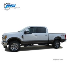 OE Style Fender Flares Fits Ford F-250, F-350 Super Duty 17-22 Paintable Finish