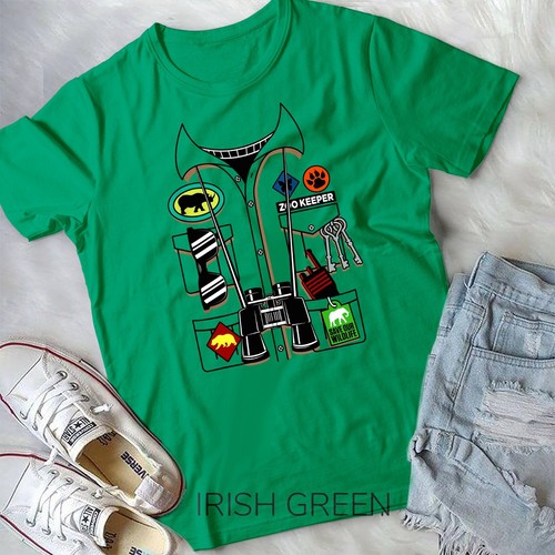 Zoo Keeper Halloween - DIY Jungle Safari Explorer Gift Unisex T-shirt - Bild 2 von 11