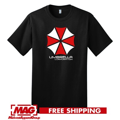 UMBRELLA CORPORATION T-SHIRT Resident Evil Shirt Tee Capcom