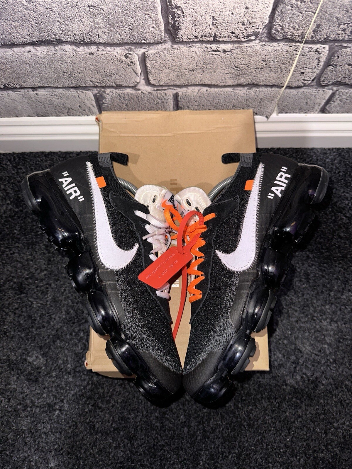 OFF WHITE X NIKE Nike Air Vapormax x OFF WHITE The 10 UK 8.5