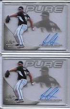 2014 Leaf Trinity Draft PURE Glass Francellis Montas Charcoal Auto RC Dodgers