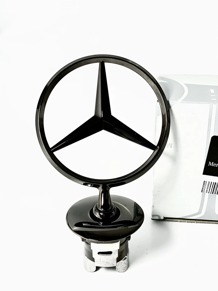 Mercedes-Benz Stern Motorhaube Schwarz Original A2238177300 | eBay