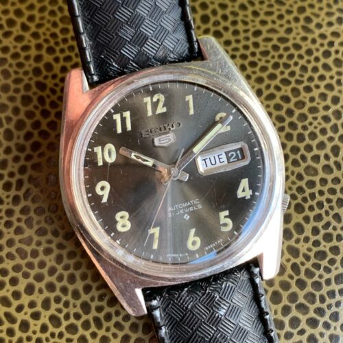 1969 Seiko 6119-8090 MAC-VSOG Vietnam Era Automatic Wristwatch