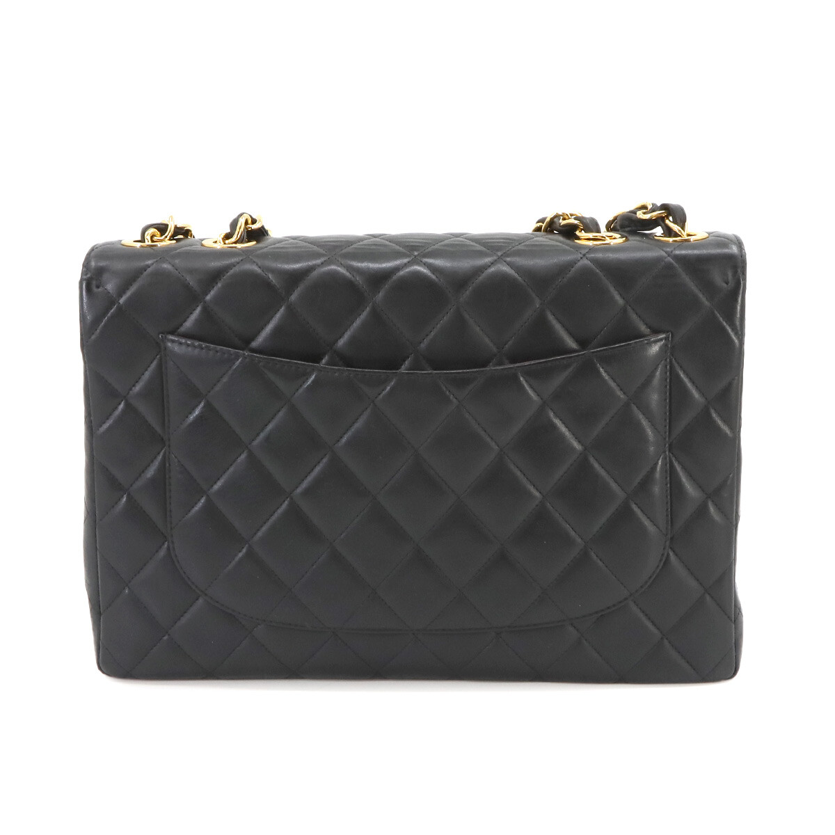 CHANEL Matelasse 30 Chain Shoulder Bag Leather Black A04412 CHANEL Matelasse 30 Chain Shoulder Bag Leather Black A04412