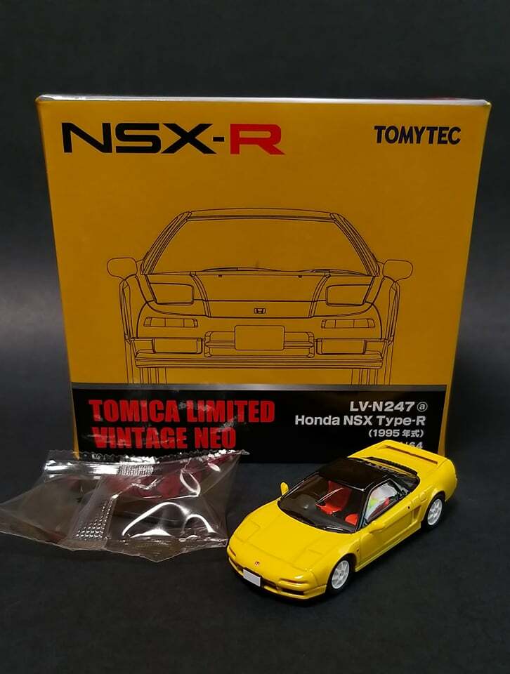 Tomica LIMITED VINTAGE NEO Honda NSX Type-R LV-N247a (Yellow) ~ 1