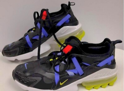 Size 7  Nike Air Max Infinity Winter Black  and purple with yellow bottom