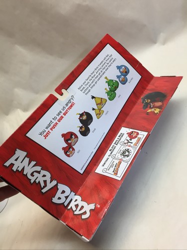 New Angry Birds Game 5 Pack Red, Bomb, Chuck, Blue Bird & King Leonard A8 - Picture 2 of 4