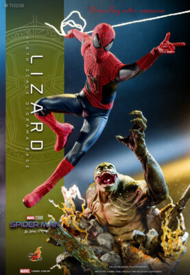 Perfect HotToys 1/6 Acs013 Spider-Man: No Way Home Lizard In Stock
