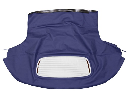 Ajuste: Mazda Miata techo blando y ventana de vidrio térmico 2006-2015 HAARTZ lona azul - Imagen 1 de 4