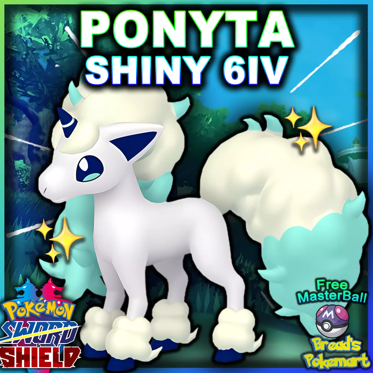 Galarian Ponyta is exclusive to Pokemon Shield, ability detailed