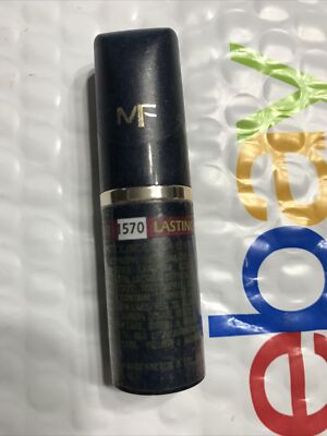 MAX FACTOR Long Lasting Lipstick 1570 CRYSTAL PINK unsealed NWOB Flaw