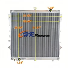 Aluminum Radiator For 2007-2014 Toyota Tundra Sequoia SR5 4.6/5.7L V8