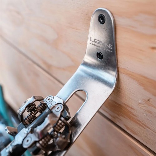 Lezyne Stainless Pedal Hook - 3-Piece Pedal-Hook Bicycle Storage System - Picture 6 of 6