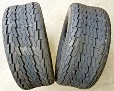 2 - 20.5X8.0-10 10 Ply Deestone D268 Trailer Tires pontoon camper snowmobile 