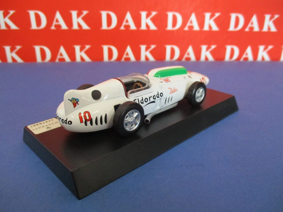 Die cast 1/43 Modellino Auto Maserati 420 M Eldorado 1958 S. Moss - Immagine 3 di 3