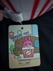 TAKASHOJI Round 1 Pink Bunny Stuffed Animal In Popcorn Bucket w/ Tags — photo 6
