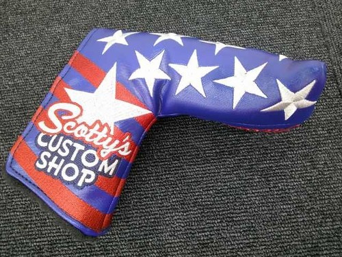 Scotty Cameron Custom Shop Stars & Stripes Stan Blade Putter Headcover EUC Japan