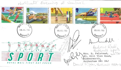 Sport GB Comm/FDC - Sport - Signed -  1980  (SP62)