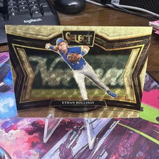 2025 Select Ethan Holliday Gold Vinyl Superfractor 1/1  Rockies 
