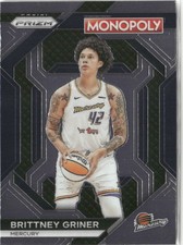 2024-25 Panini Prizm WNBA Monopoly Brittney Griner Phoenix Mercury #WNBA22