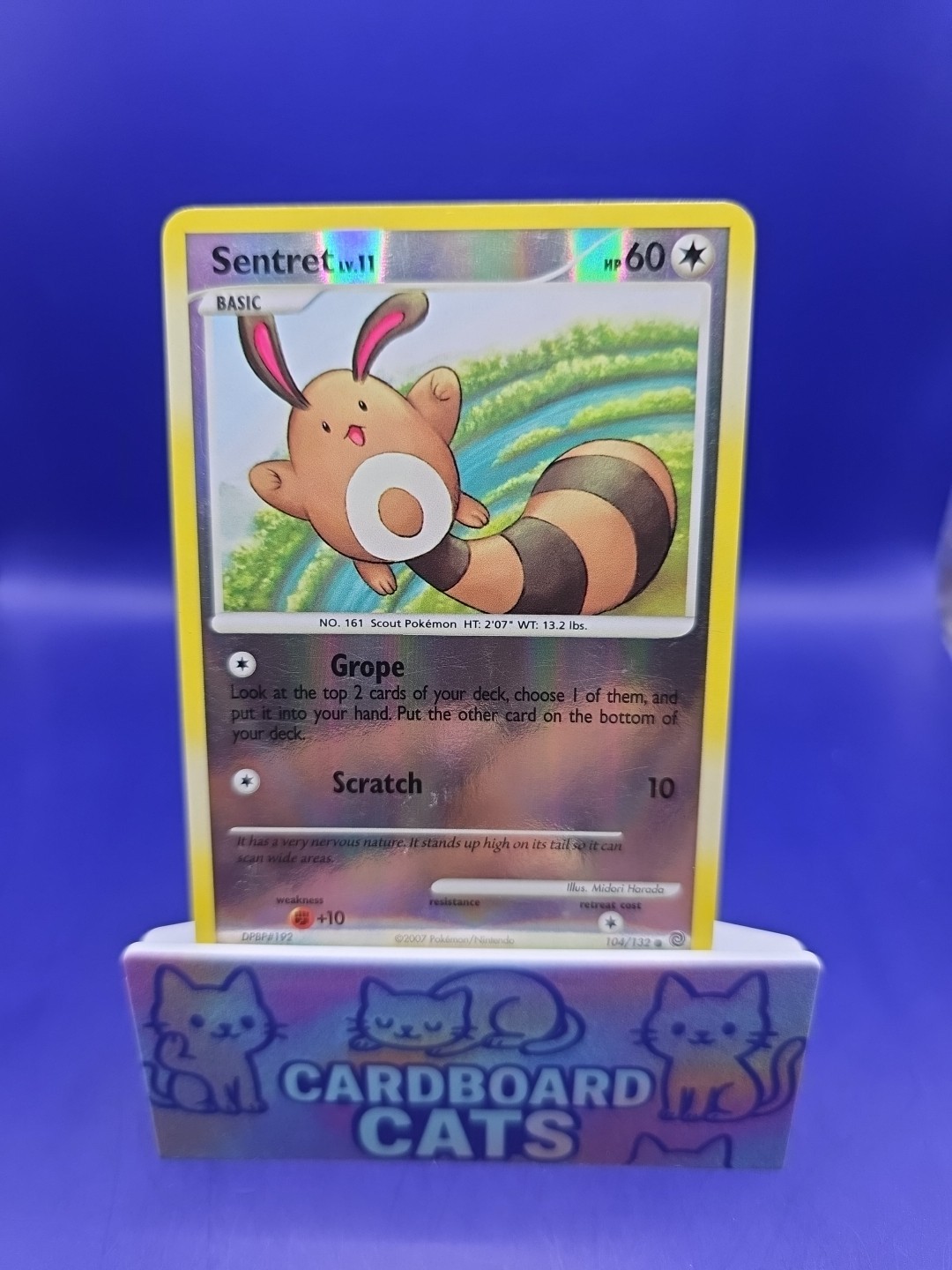 Pokemon SENTRET 104/132 Reverse Holo 2007 Secret Wonders