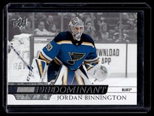 2020-21 Upper Deck Series 1  Predominant Jordan Binnington #PR-29