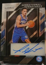 2018-19 Prizm Landry Shamet RC Auto # SS-LSH Rookie 76ers