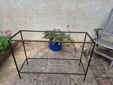 Modern Minimalist Metal Console Table / Hallway Table Frame (Bronze / Black Meta