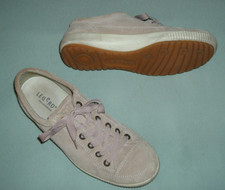 Legero Damen Halbschuhe Sneaker Schuhe  UK 7 ~40,5 Wildleder rose taupe; Weite G