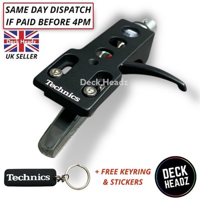 Technics Headshell mit Ortofon OM Tonabnehmer & Ersatz Stylus + GRATIS GESCHENKE